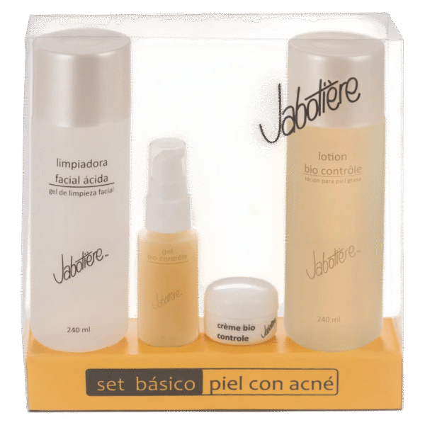 Set básico piel acné